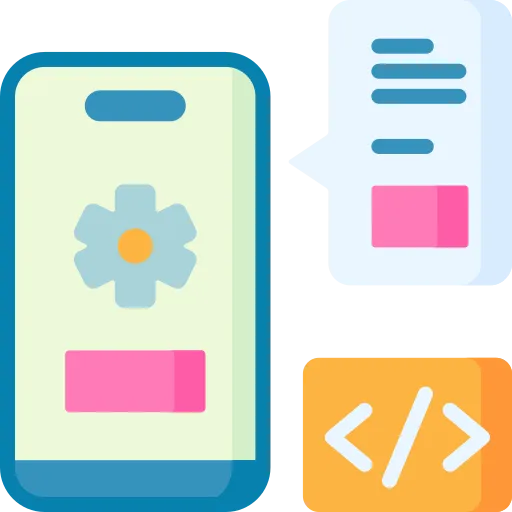Mobile app development icon – Android and iOS apps Yadgir