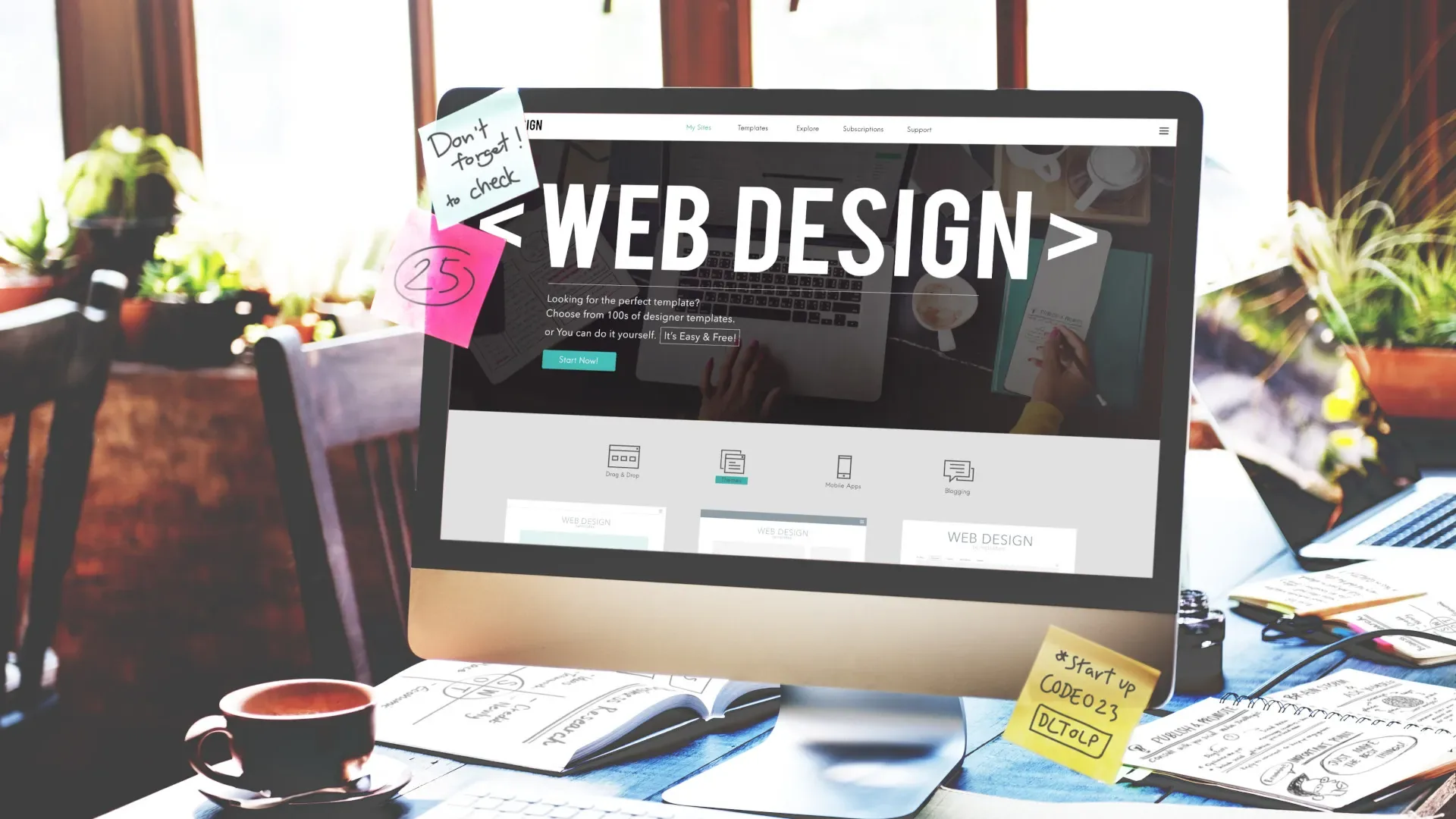 Professional website design services by Unique Web Solutions Yadgir